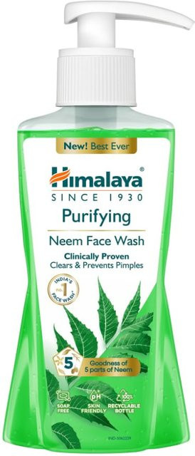 Himalaya Purifying Neem Gesichtswaschgel, 200 ml, Unisex, mit Neem - Bild 1