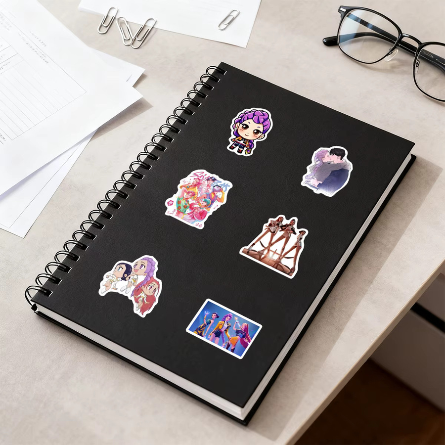90 Stück Bandai Cartoon-Aufkleber, wasserfeste Y2K Ästhetik Sticker in Multicolour für Laptop, Wasserflasche und Handy - Bild 4