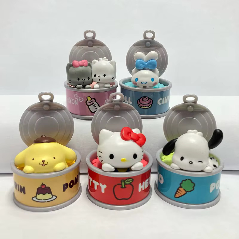 Sanrio Cinnamoroll Katzenfutter-Blindbox, Desktop-Ornament, Pudding-Hund-Design - Bild 2