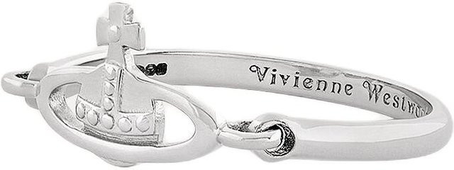 Vivienne Westwood Vendome 3D Wende Saturn Ring, 925 Silber, Unisex - Bild 1
