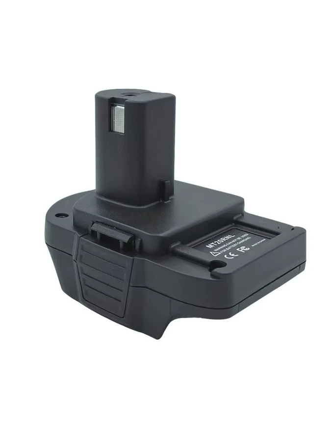 Bosch Akku-Adapter Konverter für Makita, Milwaukee, DEWALT und Bosch Elektrowerkzeug-Akkus 14,4 V bis 18 V, Schwarz - Bild 1