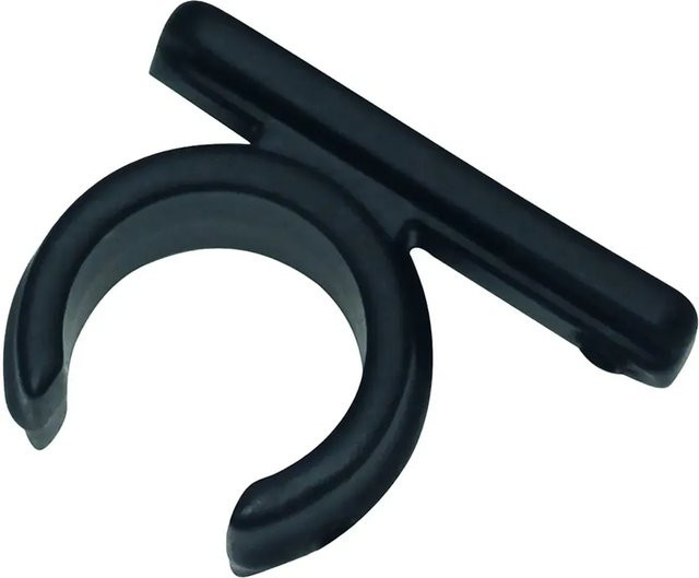 Gardinia Ring-Adapter Memphis für Universalträger aus Metall, Durchmesser: 16 mm, Schwarz-Matt - Bild 1
