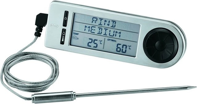 Rösle BBQ-Kerntemperaturmesser in Silber zur Temperaturkontrolle - Bild 1