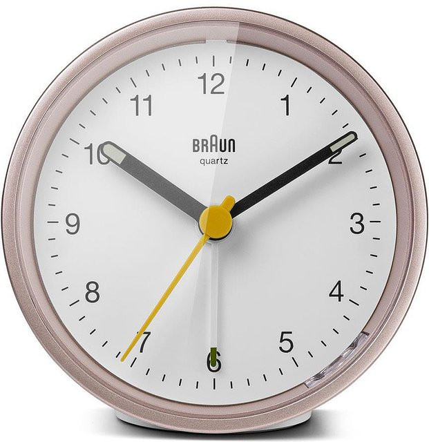 Braun BC12PW Klassik Wecker in Weiß - Bild 1