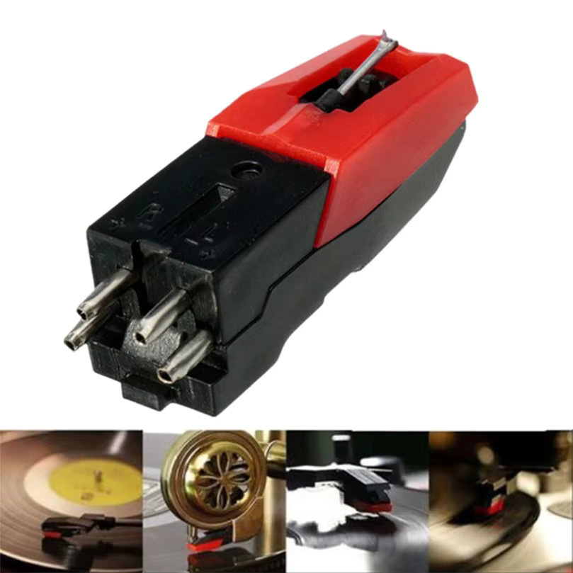 PHONEPACE Ersatznadel für Plattenspieler und Grammophon als Zubehör für Vinyl-LP-Player und Phonographen - Bild 4