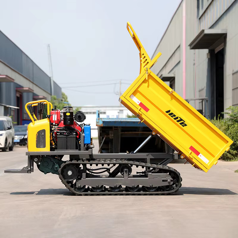 LEITE All-Terrain Mini-Dumper 3-Tonnen Crawler Transporter in Gelb - Bild 3