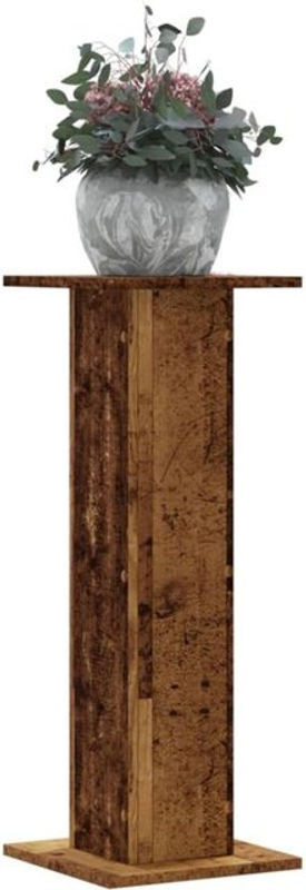 Vidaxl Pflanzenständer Set aus Holzwerkstoff in Altholz-Optik, 2 Stück, H x B x T: 80 x 30 x 30 cm - Bild 1