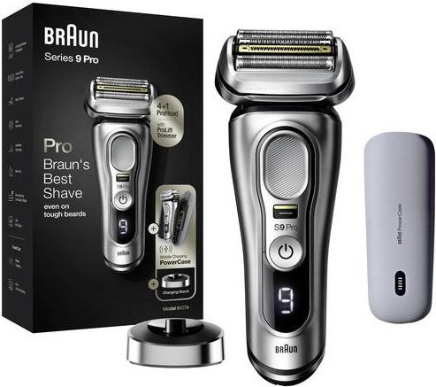 Braun Series 9 Folienrasierer, Silber, Herren - Bild 1