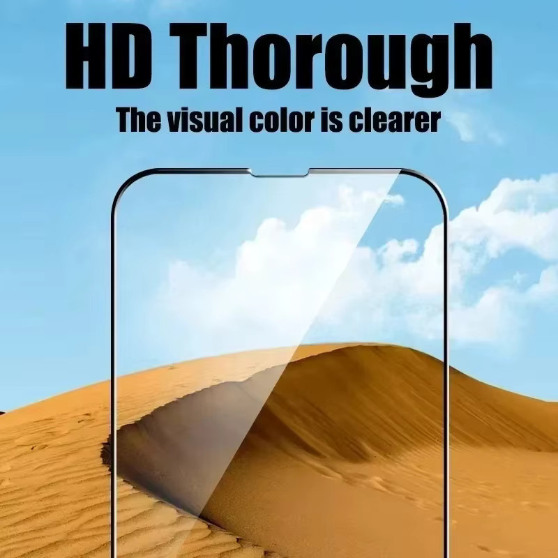 9D gehärtetes Glas für Xiaomi Redmi Note Serie in Transparent - Bild 3