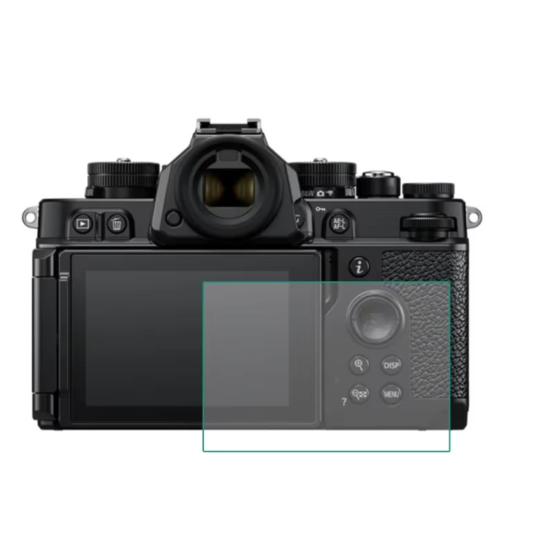 Nikon Z f LCD Display Schutzfolie aus gehärtetem Glas, transparent - Bild 5