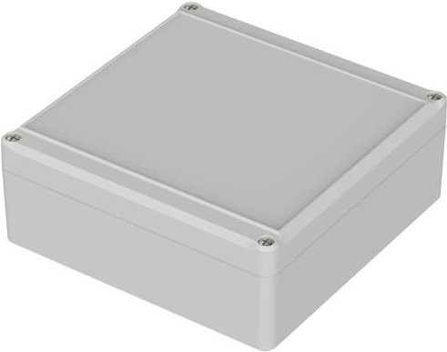 Bopla EUROMAS ET 218 F-LP Industrie-Gehäuse aus ABS in Hellgrau, B/T/H: 15,0 x 15,0 x 5,7 cm - Bild 1