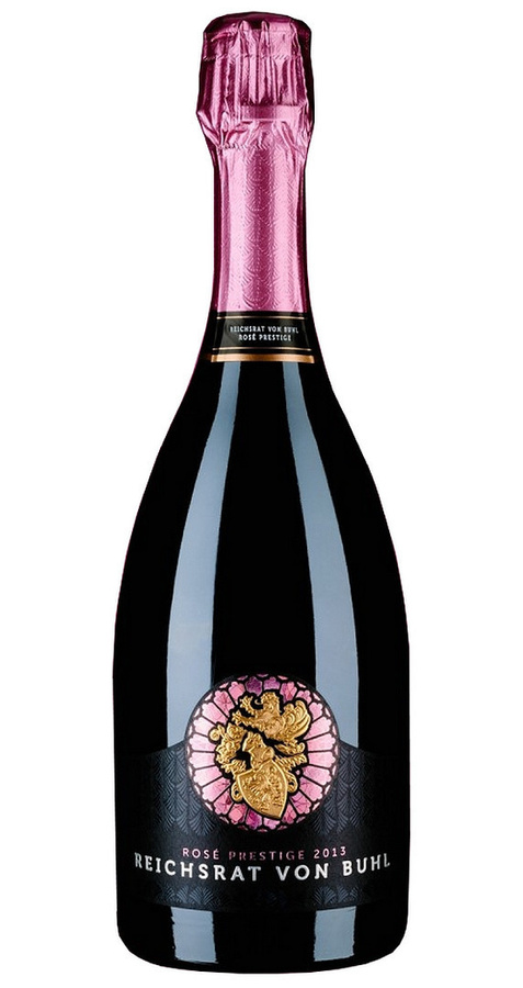 Reichsrat von Buhl Rosé Prestige, Pinot Noir, trocken, Sekt, 2014, 0,75 l - Bild 2