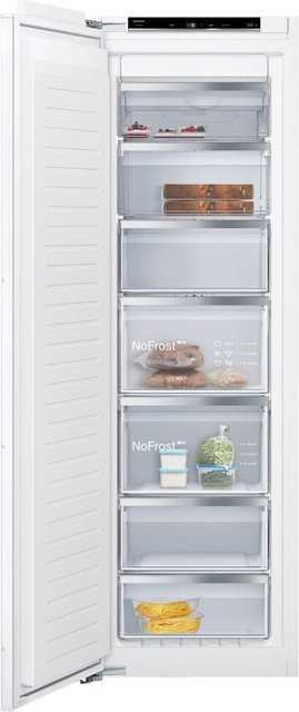 Siemens iQ500 Einbau-Gefrierschrank GI81NACE0 in Weiß - Bild 1