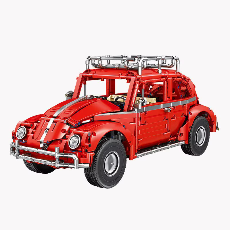 MOULD KING Retro Käfer Sportwagen, Bausteine, 1:10, 2661 Teile, ab 8 Jahren - Bild 5