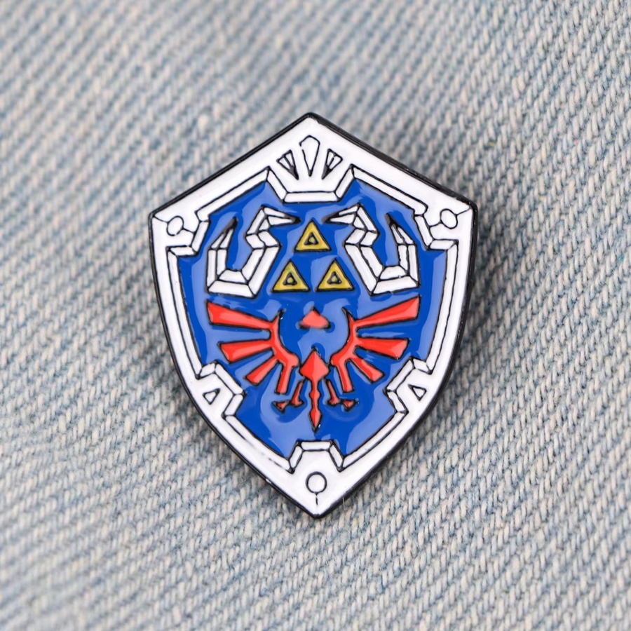 Bandai Brustnadel-Abzeichen Legend of Zelda, Legierung, Bunt - Bild 2