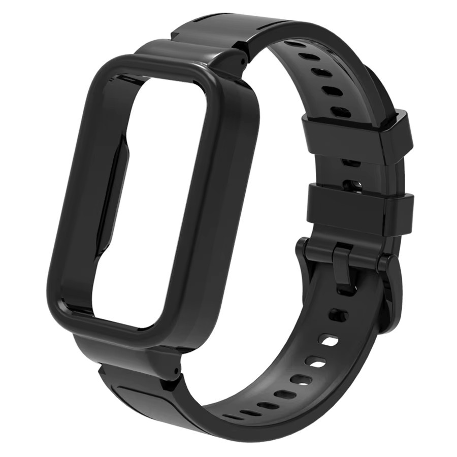 ATOPKEY Uhrenarmband Silikon, Schwarz, Unisex - Bild 1