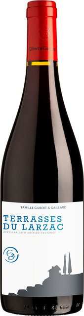 Château Gilbert & Gaillard Rotwein Terrasses du Larzac, Grenache, 2020, Languedoc, trocken, 0,75 l - Bild 1