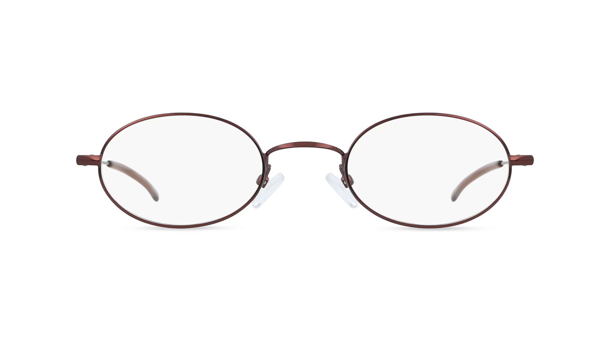Fielmann BD 316 CL Korrektionsbrille, Vollrand, Oval, Edelstahl, Unisex, Braun - Bild 1