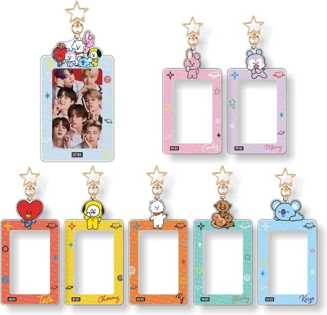 LINE FRIENDS Schlüsselanhänger Kartenhalter, Unisex - Bild 1