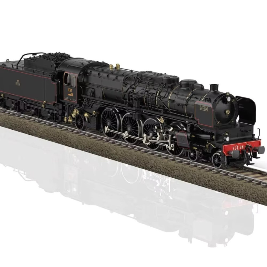 TRIX Modellzug 241 Dampflokomotive, Maßstab 1:87, Schwarz - Bild 3