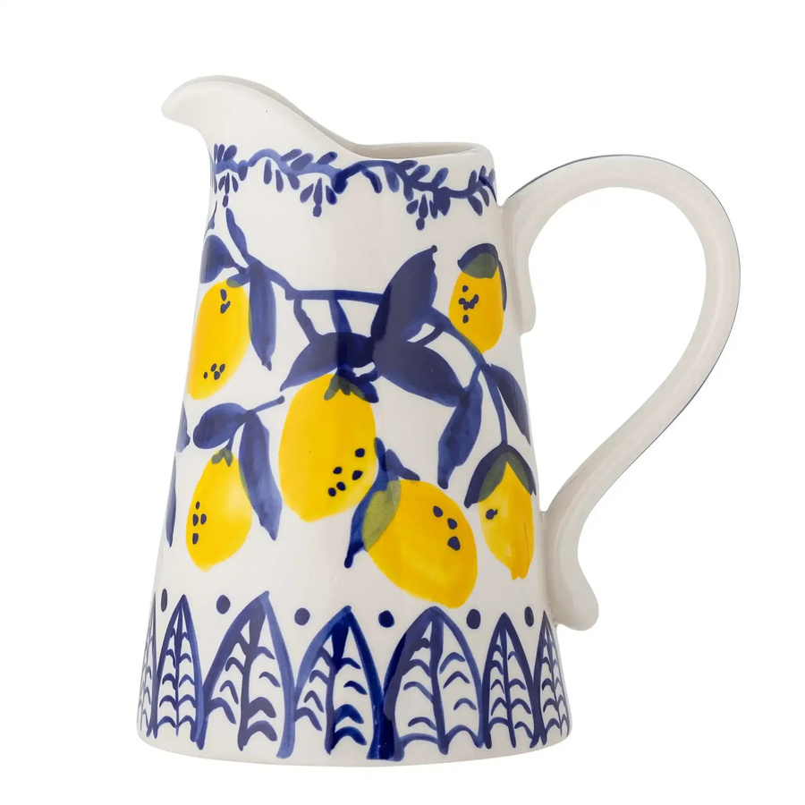 Bloomingville Keramikvase Maxima in Blau mit 1,4 l Fassungsvermögen - Bild 1