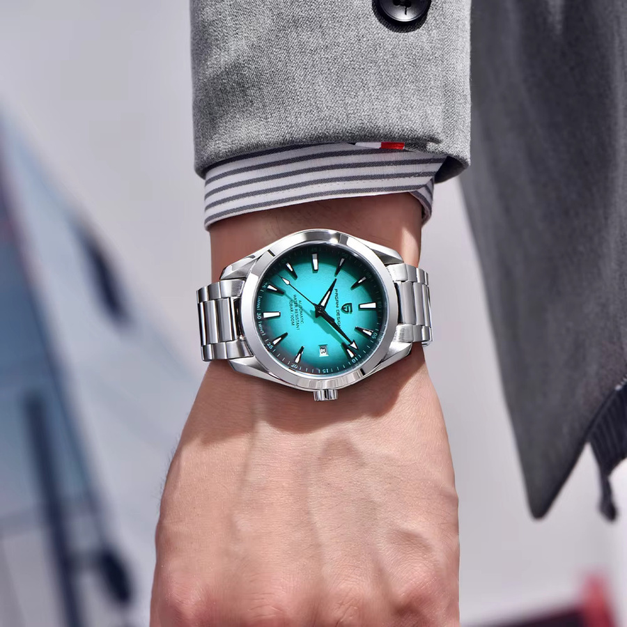 Pagani Design Armbanduhr, Automatik, Edelstahl, Saphirglas, 40 mm, Herren - Bild 5