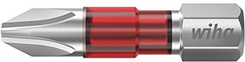 Wiha Kreuzschlitz-Bit Set PH1 aus Molybdän-Vanadium-Stahl, 5-teilig, rot/silber - Bild 1