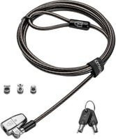 Kensington ClickSafe 2.0 Universelles 3-in-1 Laptop-Schloss mit Schlüsselsicherung in Schwarz - Bild 1