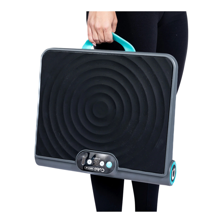 Cubii Vibrationsplatte in Grau und Schwarz - Bild 3