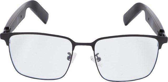 KONNWEI Smartglasses Sonnenbrille, Vollrand, Square, Metal, Black - Bild 1