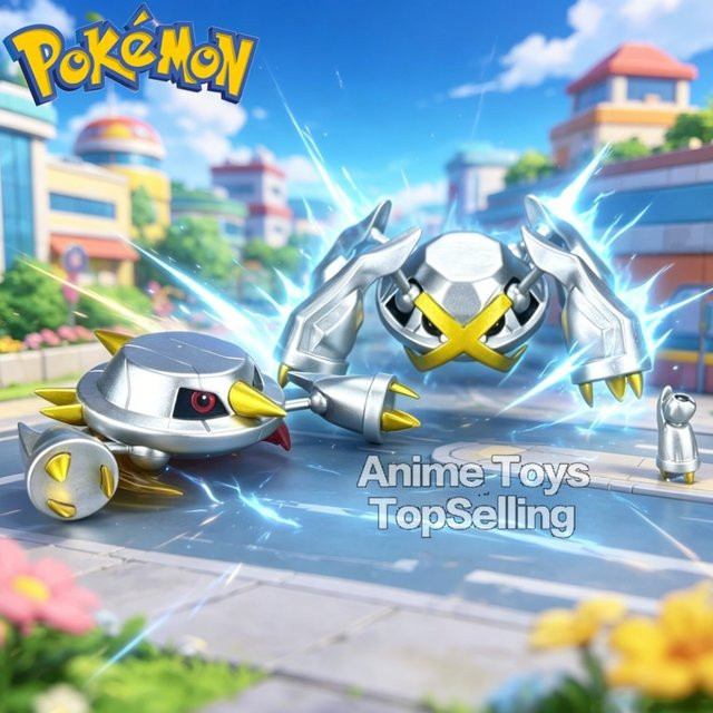 Bandai Pokémon Metagross, Actionfiguren, Grau, Kunststoff - Bild 1