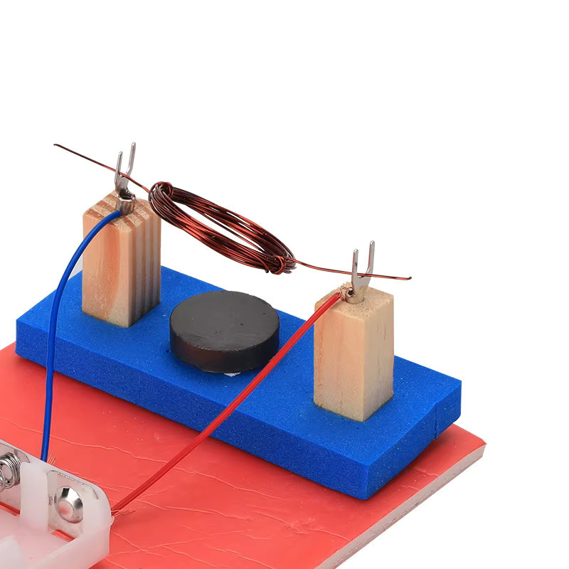soulbao DIY-Elektromagnetismus-Elektromotormodell, Metall, Wissenschaft - Bild 3