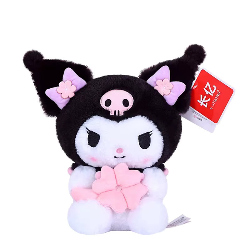 Sanrio Kawaii Plüschkissen mit Hello Kitty, Cinnamoroll, My Melody und Kuromi aus Baumwolle - Bild 3