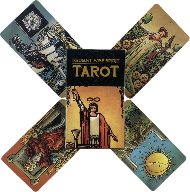Radiant Wise Spirit Tarotkarten, English, Fantasy, Pappe / Karton - Bild 1