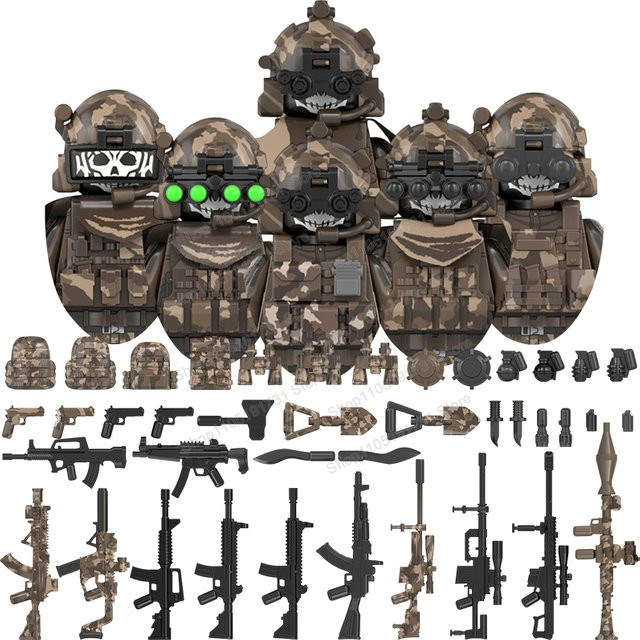 DR.TONG Special Forces Mini-Soldaten, Charakterfiguren, Mini-Actionfiguren - Bild 1