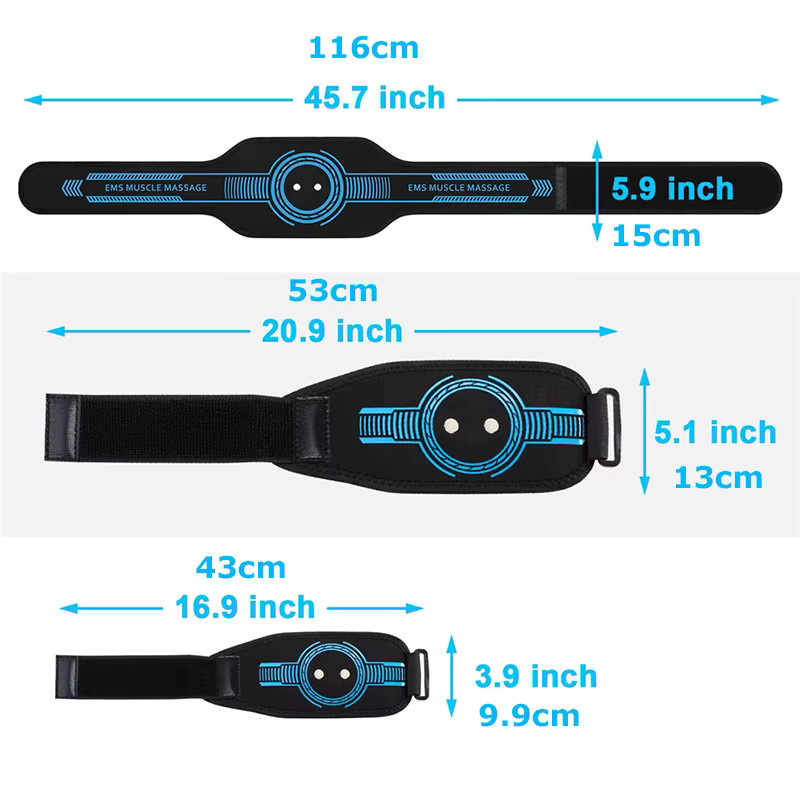 SPEAE EMS Muskelstimulationsgürtel, Elektrischer ABS-Stimulator Trainer - Bild 2