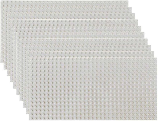 Yiran toy Grundplatten 16x32 weiß 10-teiliges Set - Bild 1