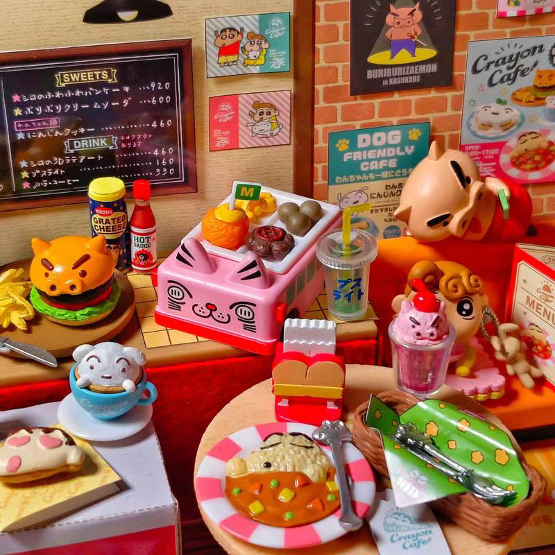 Bandai Xiaoxin Café Dessert Shop Nachmittagstee Blind Box, Miniatur-Modell Szenen-Dekoration - Bild 5
