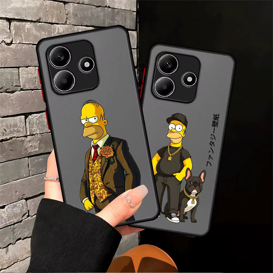 Die Simpsons Homer Handyhülle für Xiaomi Redmi Note 14 13 12 11 Pro Plus und weitere Modelle - Bild 2
