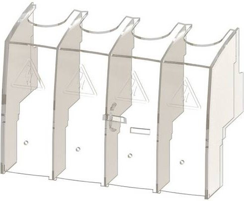 Siemens Klemmenabdeckung 3KC9604-2 transparent - Bild 1