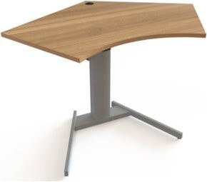 STIER Elektrisch höhenverstellbarer Steh-Tisch 501-19 in Nussbaum, B/T: 138 x 92 cm, Höhe: 68-120 cm - Bild 1