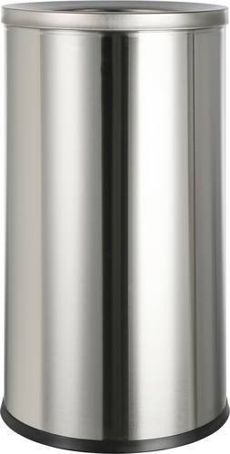 Elevar Abfalleimer SP-SWB-001 aus Edelstahl und Aluminium in Silber, Durchmesser: 38 cm, Höhe: 73 cm, 50 l - Bild 1