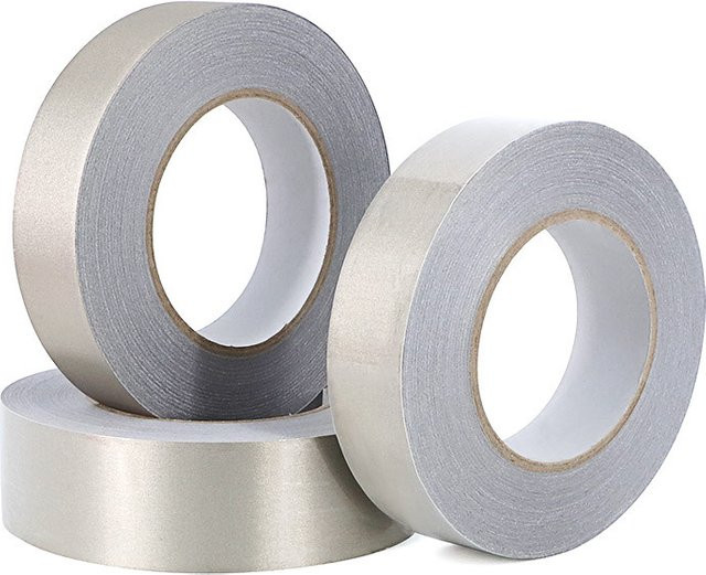 YX Leitfähiges Stoffband mit einseitiger Klebefläche für EMI-Abschirmung, Silber, 20 Meter - Bild 1