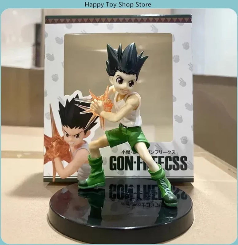Bandai Hunter X Hunter Anime Actionfigur Gon Freecss Hisoka Kurapika Sammlermodell aus Kunststoff, mehrfarbig - Bild 1