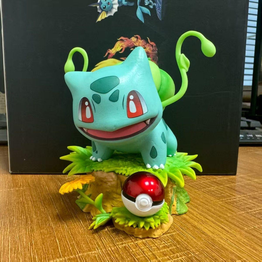 Yiran toy 1 Pokémon Bulbasaur Gengar Anime Spielzeug PVC Bunt / Mehrfarbig - Bild 3