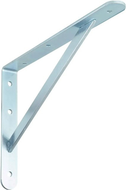OBI Schwerlastkonsole Samson aus Stahl, verzinkt, Silber, B/T/H: 21,0 x 30,0 x 30,0 cm - Bild 1