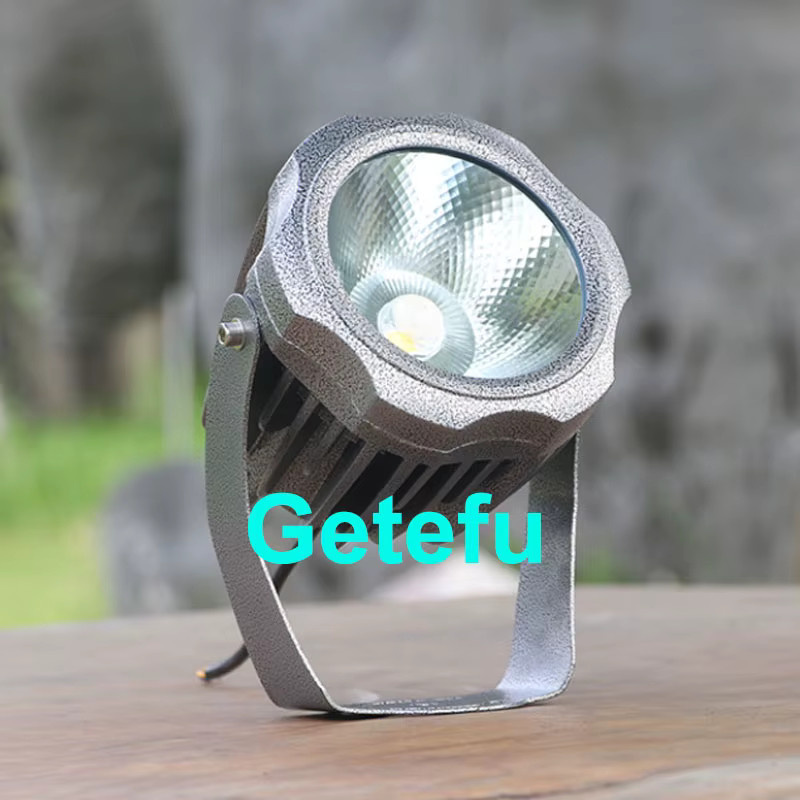 Getefu LED Außenwandfluter Gelb mit integriertem LED Floodlight für die Landschaftsbeleuchtung - Bild 3