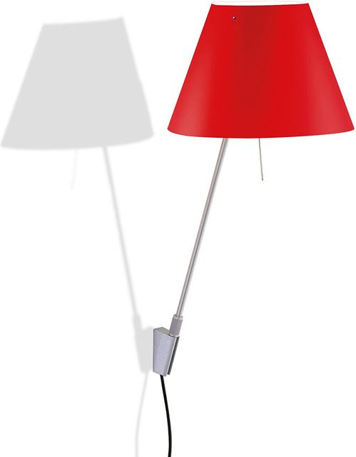 Luceplan Costanzina D13api Wandleuchte aus Aluminium in Rot - Bild 1