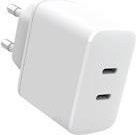 eSTUFF INFINITE USB-C Ladegerät EU PD in Weiß (ES637035) - Bild 1