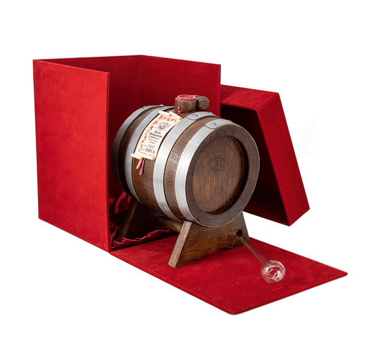 Acetaia La Vecchia Dispensa Balsamico-Essig Red Label im Eichenfass 1000 ml - Bild 1